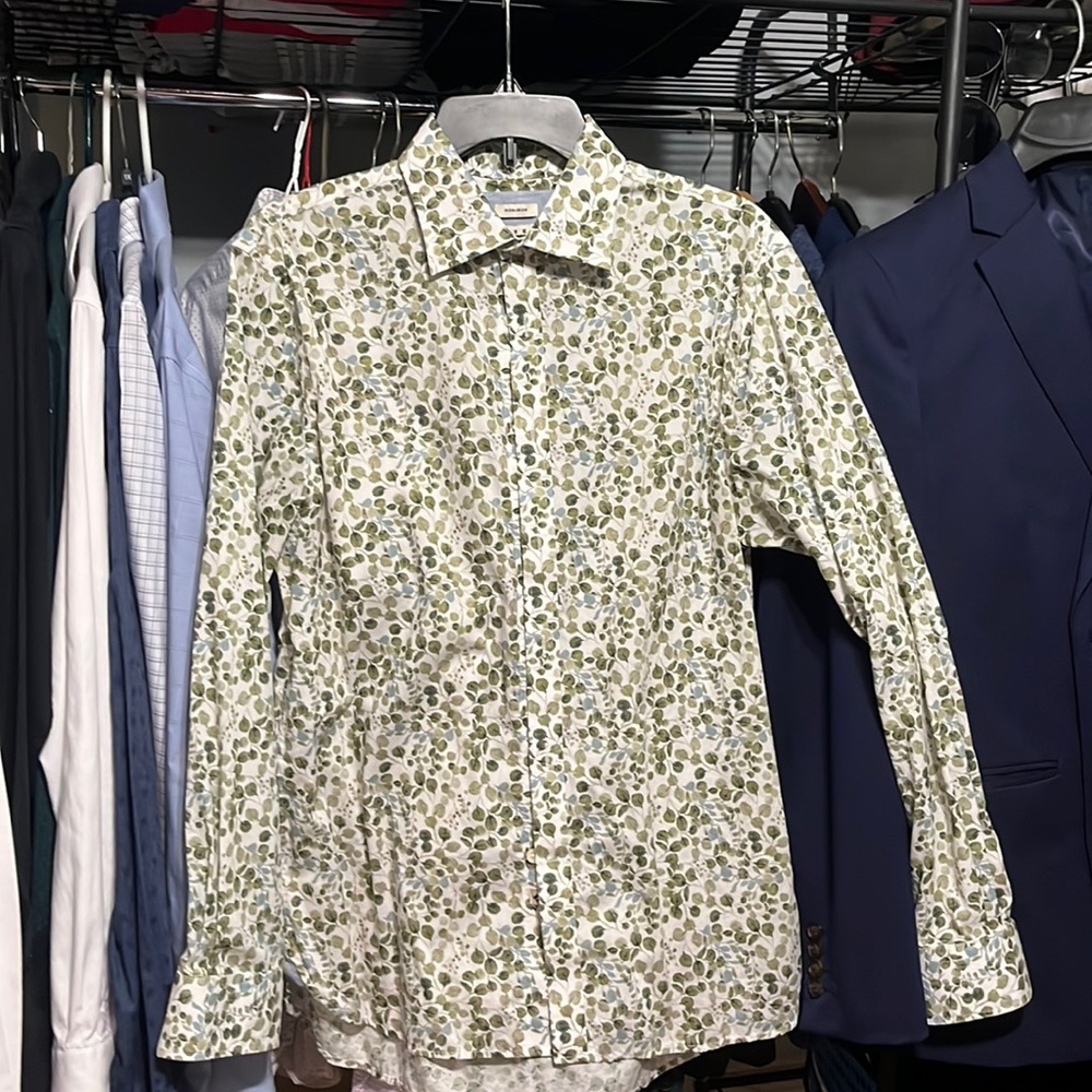 Joseph Abboud Floral Shirt